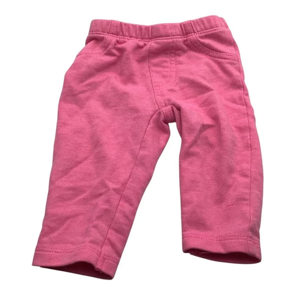Carter's Lot of 2 Girls 3 Months‎ White Watermelon Sleeveless Shirt Pink Pants